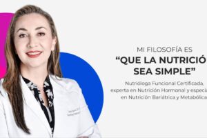 Lucía Chávez, nutrición funcional