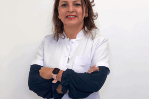 Nutrióloga Andrea Linares, en León Gto.