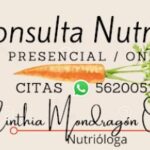 Nutrióloga Cinthia Mondragón