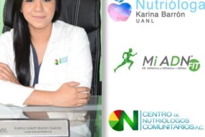 Nutrióloga Karina Barrón