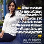 Nutriologa Laura Ruiz