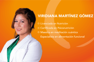 Nutrióloga Viridiana Martínez