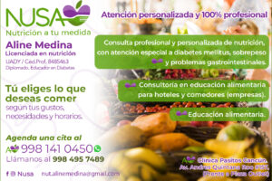 Nutriologo en Cancun Aline Medina Hernandez